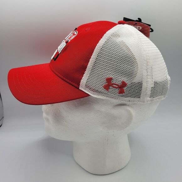 Utah Utes Under Armour Mens Womens Hat Salt Lake City 801 Area Code Snapback - Picture 2 of 14